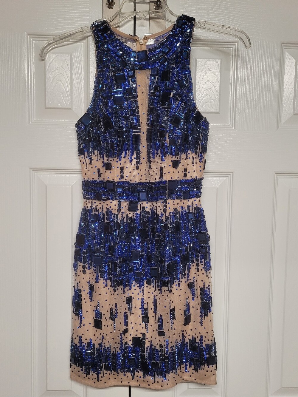 Sherri Hill Beaded Cocktail Dress Size 4